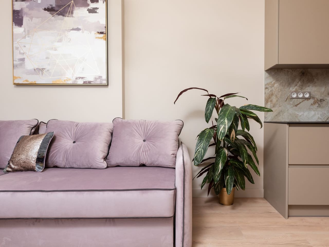Kitinete mobiliada de 34 m² no Bela Vista